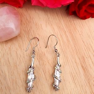Let's Party Silver Earrings